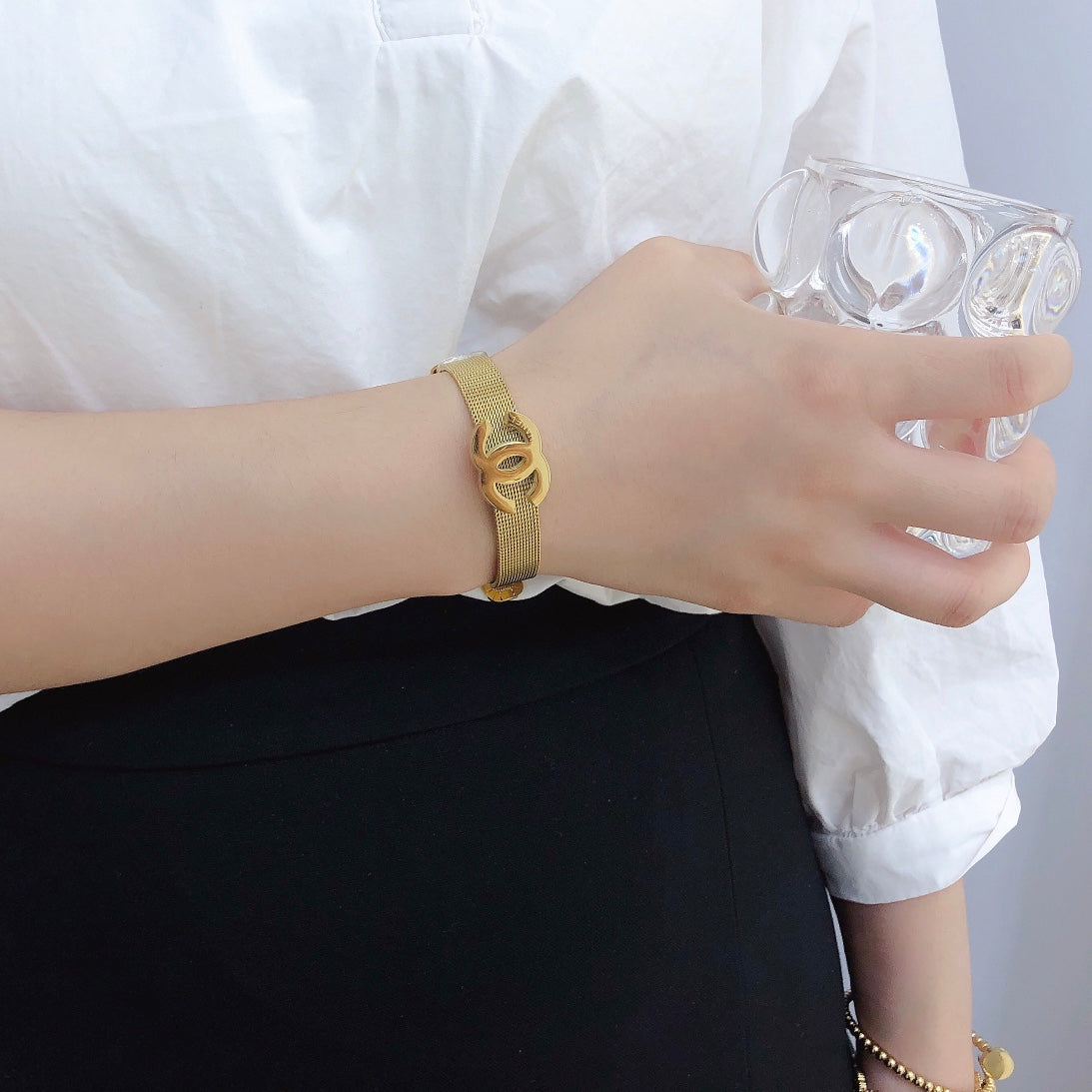 Chanel Adjustable Watch Strap Bracelet – Luxury Jewelry – product image 13