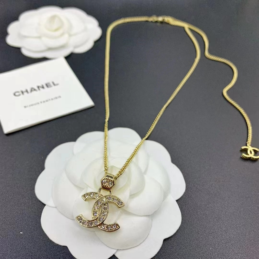 Chanel Boutique Crystal Pendant Necklace – Luxury Designer Jewelry – product image 4