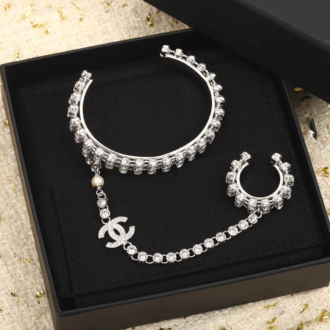 Chanel Bracelet Ring Siamese Chain – Luxury Jewelry – product image 1