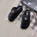 Chanel Buckle Thick Sole Half Slipper – slippers product image 7