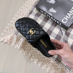Chanel Buckle Thick Sole Half Slipper – slippers product image 8