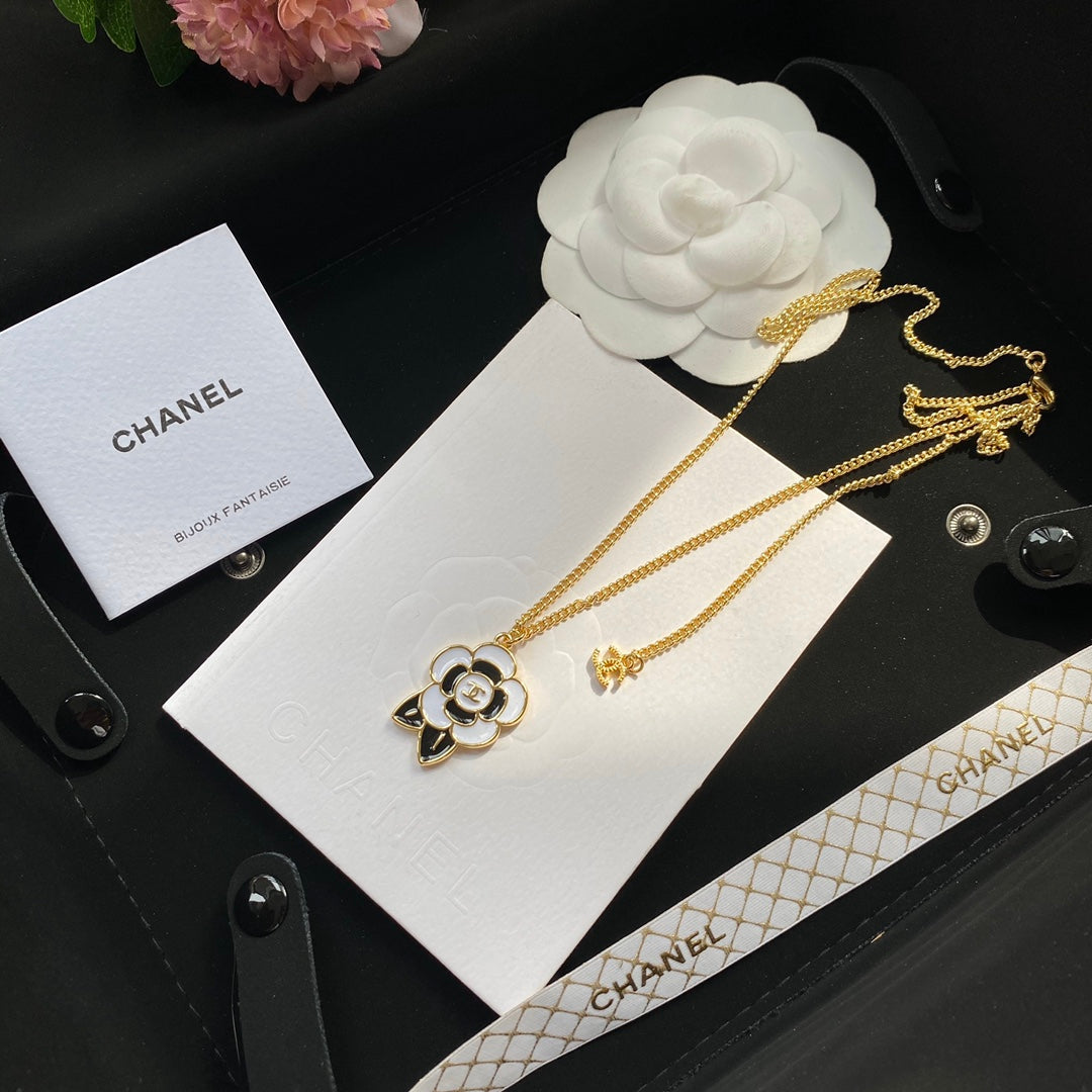 Chanel Camellia Pendant Necklace – Luxury Designer Jewelry – product image 1