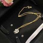 Chanel Camellia Pendant Necklace – Luxury Designer Jewelry – product image 2