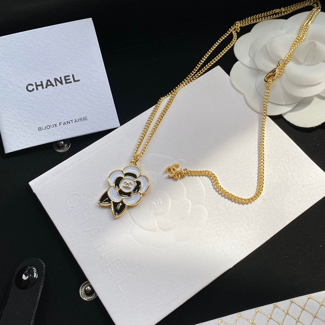 Chanel Camellia Pendant Necklace – Luxury Designer Jewelry – product image 4