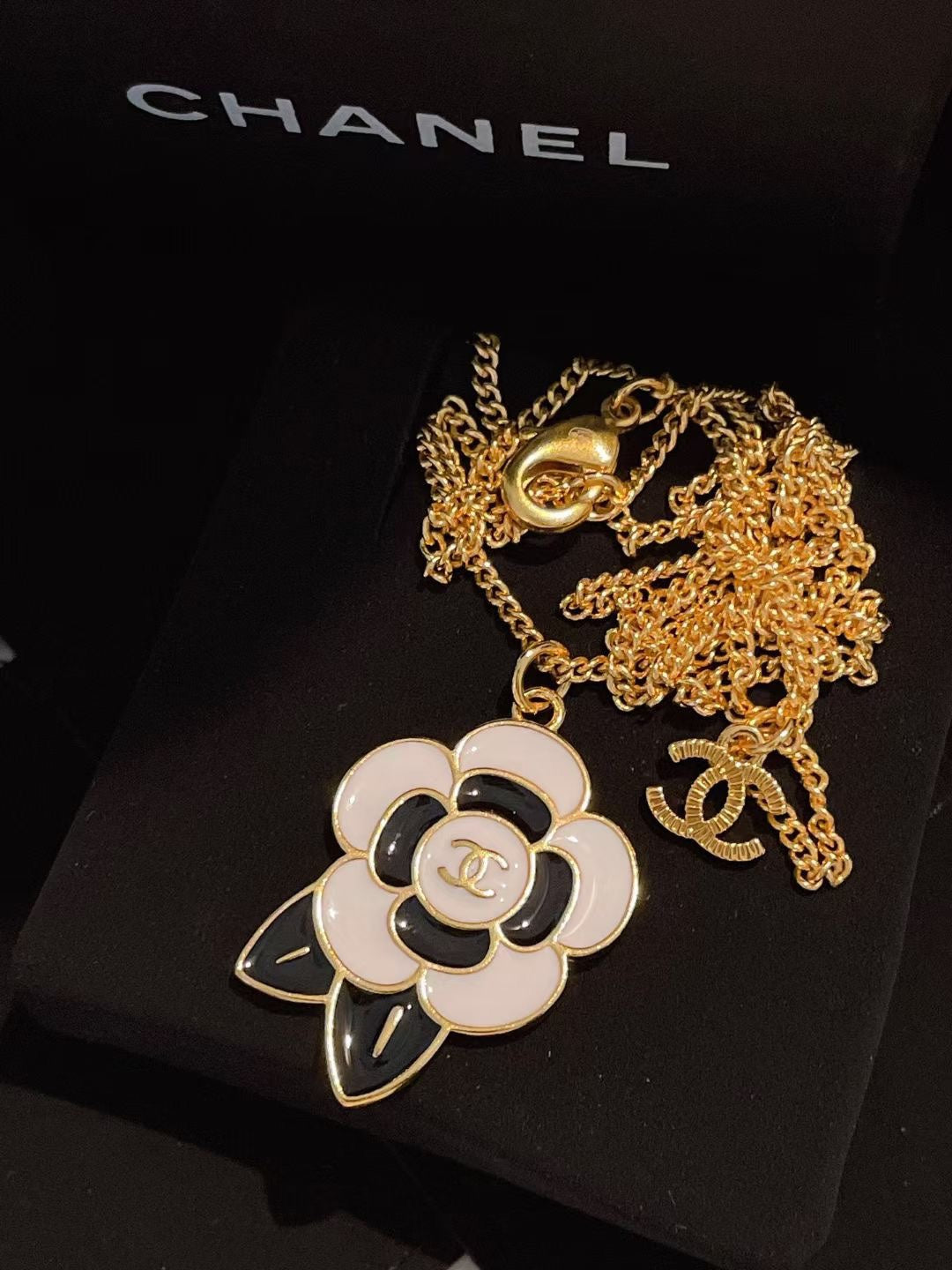 Chanel Camellia Pendant Necklace – Luxury Designer Jewelry – product image 5