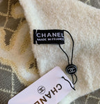 Chanel CC Monogram Rhombus Double-Sided Cashmere Knitted Scarf for Women – product image 15