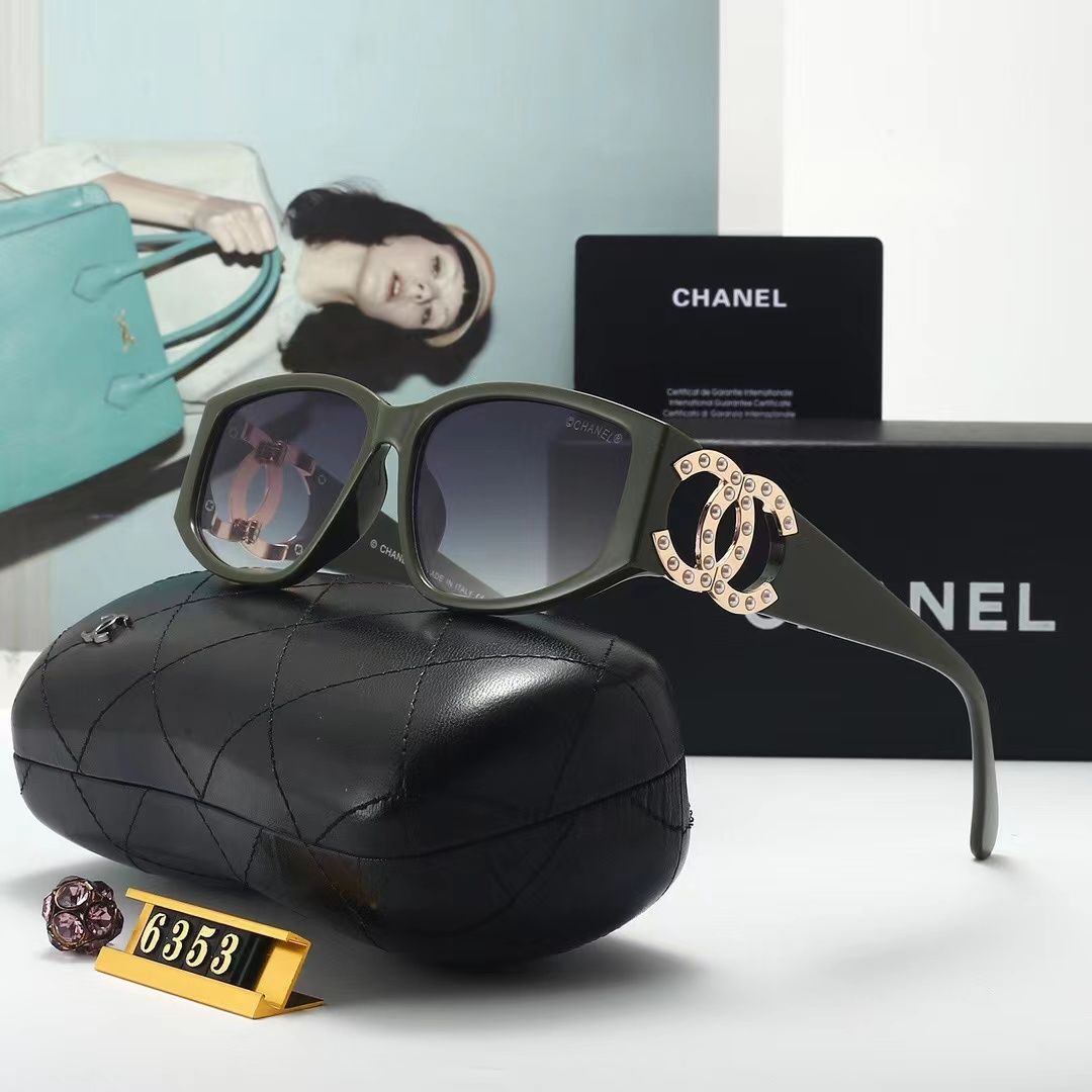 Chanel CC Pearl Cat-Eye Polarized Sunglasses for Unisex – product image 7