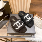 Chanel Classic Flat Fur Slippers – slippers product image 1