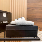 Chanel Classic Flat Fur Slippers – slippers product image 13