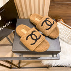 Chanel Classic Flat Fur Slippers – slippers product image 15