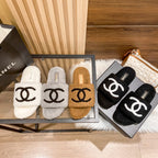 Chanel Classic Flat Fur Slippers – slippers product image 9