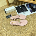 Chanel Clover Pearl Flip Flops Sandals – sandals product image 15