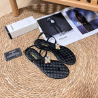 Chanel Clover Pearl Flip Flops Sandals – sandals product image 8