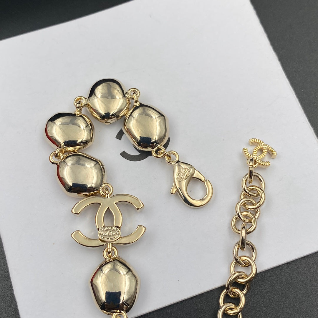 Chanel Colored Crystal Adjustable Bracelet – Luxury Jewelry – product image 5