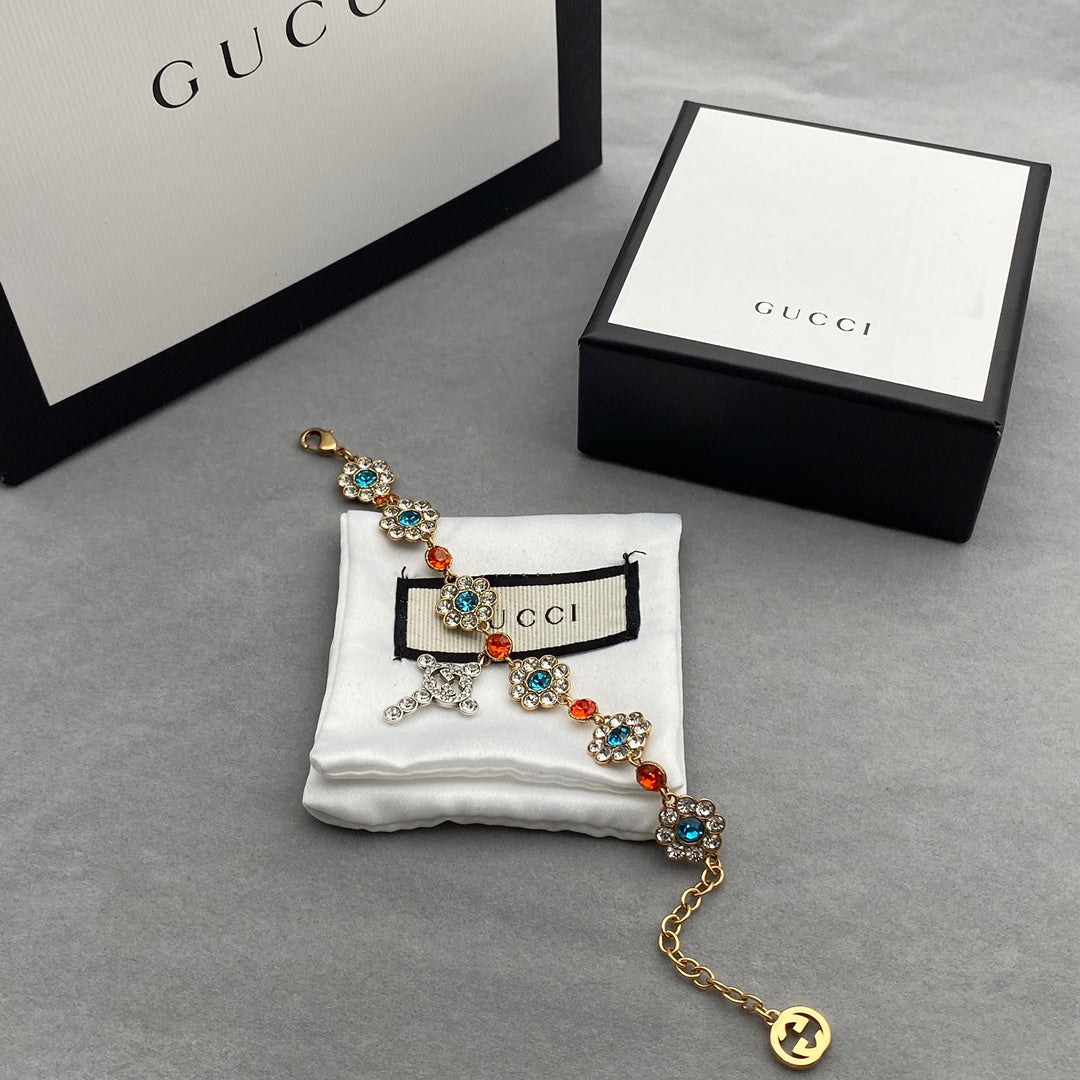 Chanel Colored Crystal Bracelet – Luxury Jewelry – product image 6