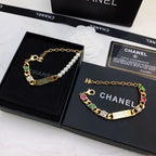 Chanel Colored Crystal Bracelet – Luxury Jewelry – product image 7
