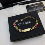 Chanel Colored Crystal Bracelet – Luxury Jewelry – product image 9