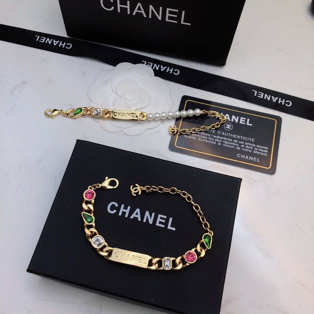 Chanel Colored Crystal Bracelet – Luxury Jewelry – product image 10