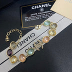 Chanel Colored Glass Beads Bracelet – Luxury Jewelry – product image 2