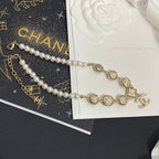 Chanel Colorful Crystal Pendant Pearl Necklace – Luxury Designer Jewelry – product image 5