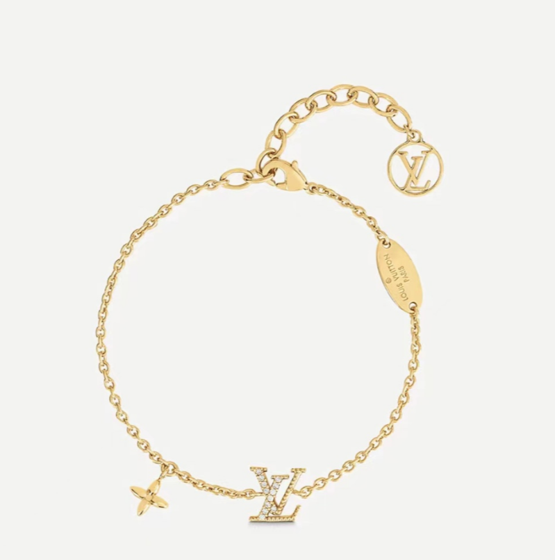 Chanel Crystal Alphabet Flower Bracelet – Luxury Jewelry – product image 16