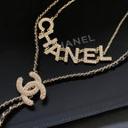 Chanel Crystal Double Necklace – Luxury Designer Jewelry – product image 3