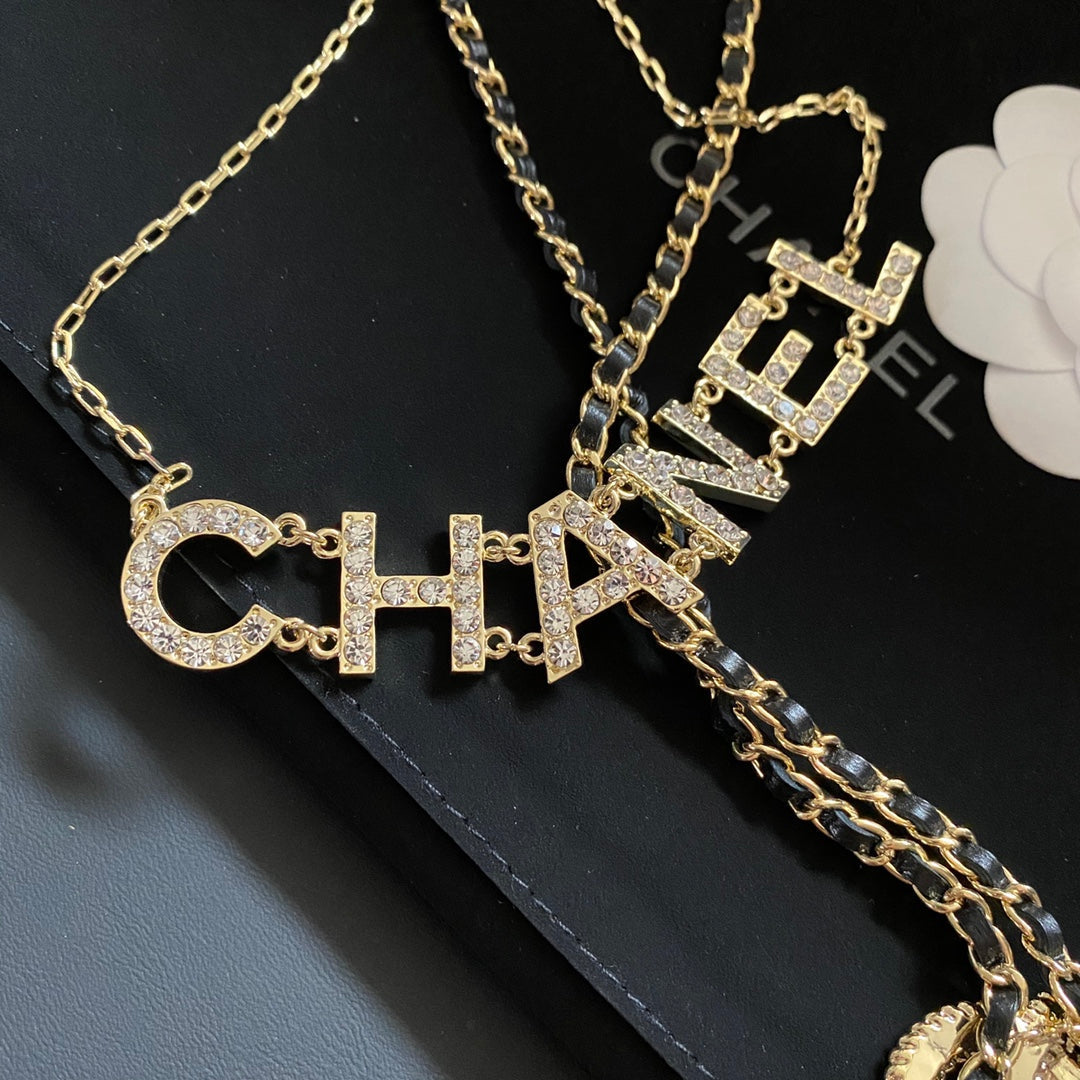 Chanel Crystal Double Necklace – Luxury Designer Jewelry – product image 4