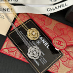 Chanel Crystal Flower Pendant Necklace – Luxury Designer Jewelry – product image 5