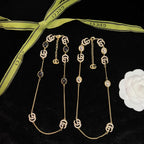 Chanel Crystal Letter Necklace – Luxury Designer Jewelry – product image 7