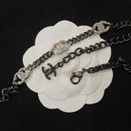 Chanel Crystal Logo Bracelet & Necklace – Luxury Jewelry – product image 10