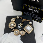 Chanel Crystal Pearl Adjustable Bracelet – Luxury Jewelry – product image 2