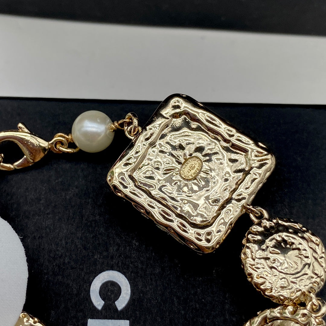 Chanel Crystal Pearl Adjustable Bracelet – Luxury Jewelry – product image 4