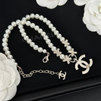 Chanel Crystal Pearl Necklace – Luxury Designer Jewelry – product image 3