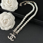 Chanel Crystal Pearl Necklace – Luxury Designer Jewelry – product image 4