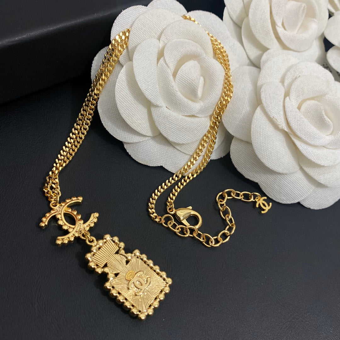 Chanel Crystal Perfume Bottle Necklace – Luxury Designer Jewelry – product image 3