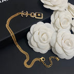 Chanel Crystal Perfume Bottle Necklace – Luxury Designer Jewelry – product image 4