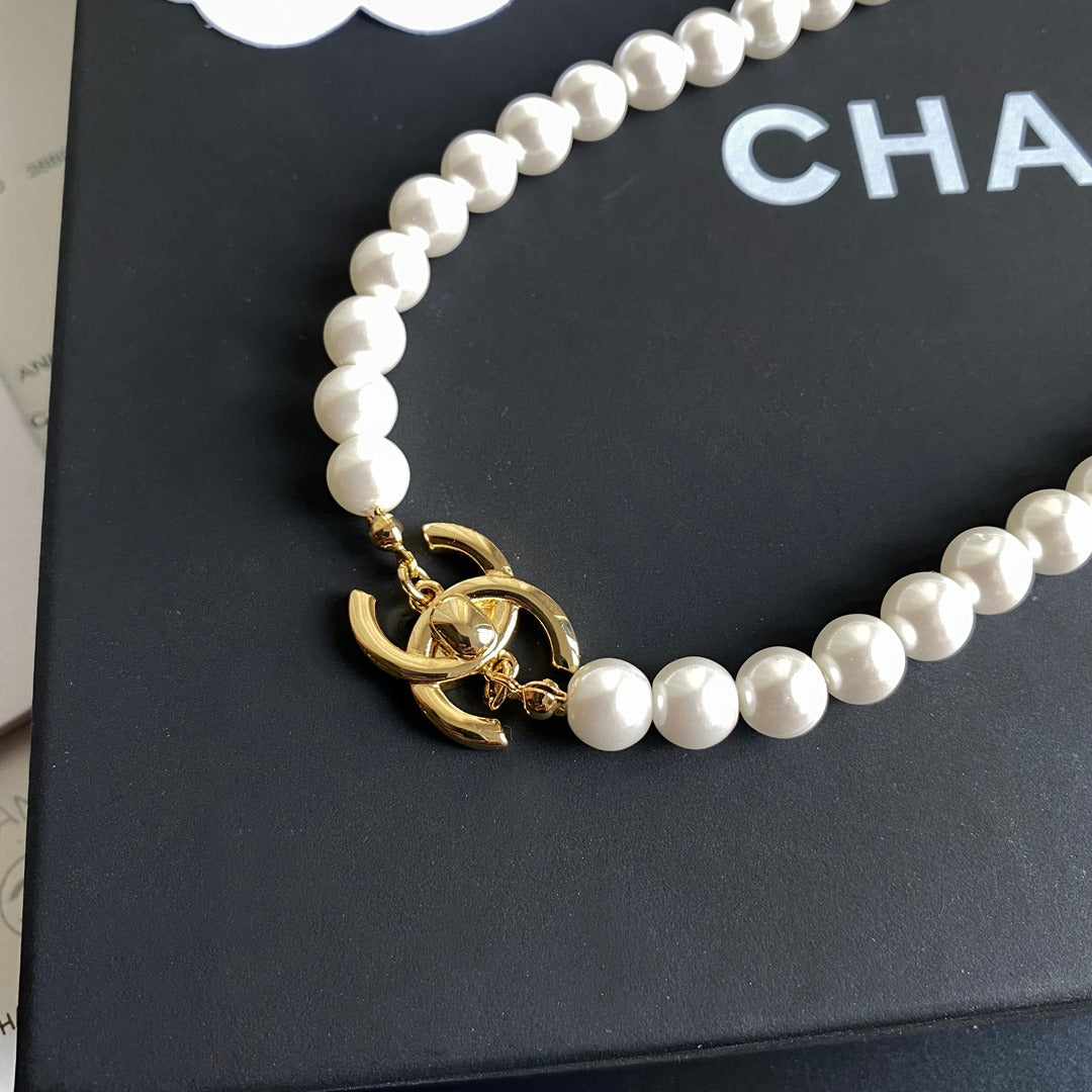 Chanel Double C Pearl Bracelet – Luxury Jewelry – product image 2