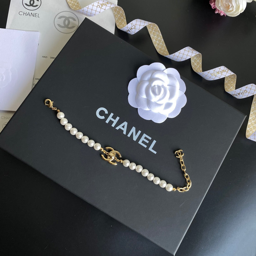 Chanel Double C Pearl Bracelet – Luxury Jewelry – product image 4