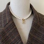 Chanel Double C Pearl Short Necklace – Luxury Designer Jewelry – product image 6