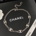 Chanel Double C Zircon Necklace – Luxury Designer Jewelry – product image 1