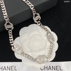 Chanel Double C Zircon Necklace – Luxury Designer Jewelry – product image 3