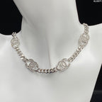 Chanel Double C Zircon Necklace – Luxury Designer Jewelry – product image 6