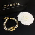 Chanel Double Crystal Adjustable Bracelet – Luxury Jewelry – product image 1