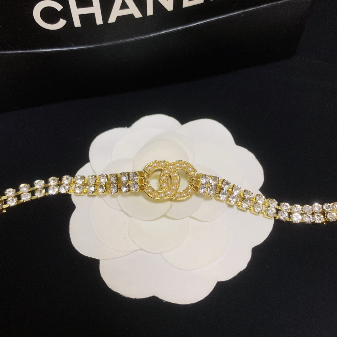 Chanel Double Crystal Adjustable Bracelet – Luxury Jewelry – product image 4