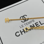 Chanel Double Layer Hollow Pendant Necklace – Luxury Designer Jewelry – product image 5