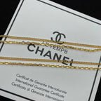 Chanel Double Layer Hollow Pendant Necklace – Luxury Designer Jewelry – product image 6
