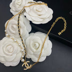 Chanel Double Pearl Leather Chain Necklace – Luxury Designer Jewelry – product image 4