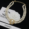 Chanel Double Pearl Necklace – Luxury Designer Jewelry – product image 1