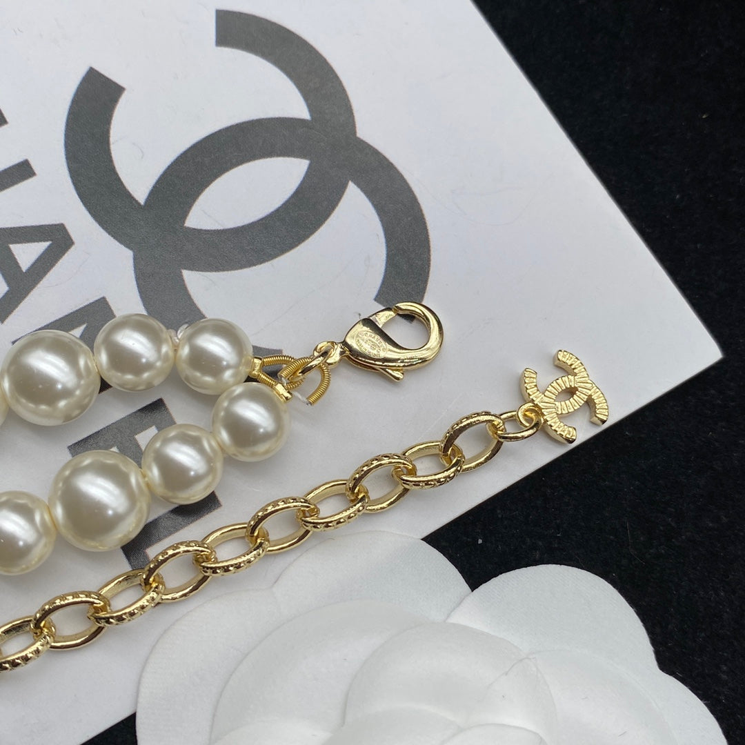 Chanel Double Pearl Necklace – Luxury Designer Jewelry – product image 6