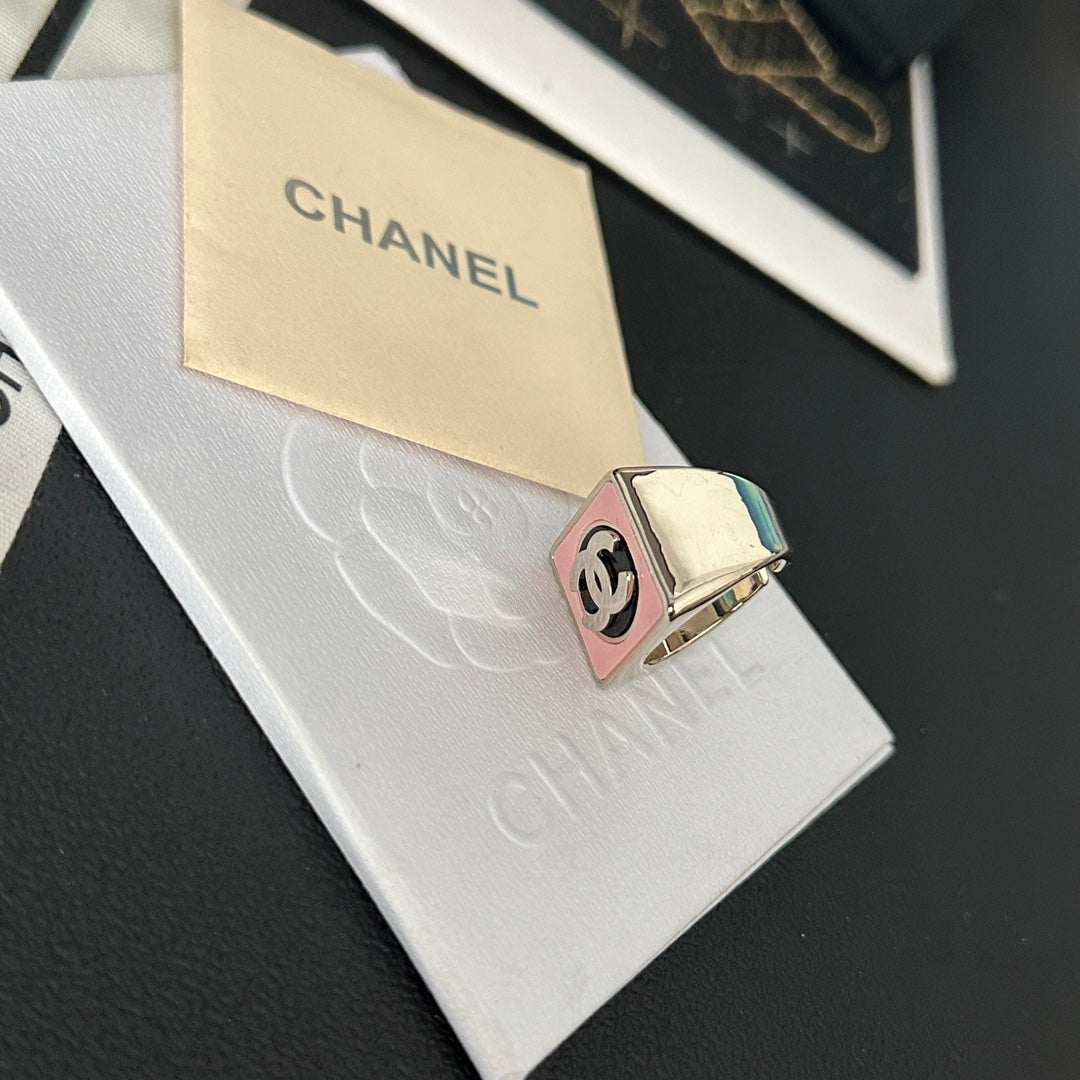 Chanel Enamel Star Open Ring – Luxury Designer Jewelry – product image 5